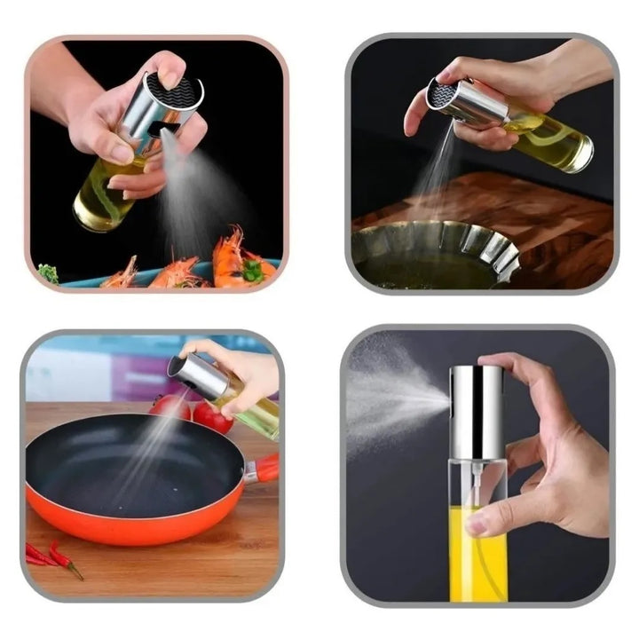 Set x2 Pulverizadores De Aceite Y Vinagre - Spray De Cocina